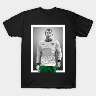 Richard Dunne - Ireland #5 Artwork T-Shirt